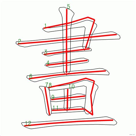 13畫的字|全字筆畫為13的漢字